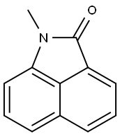 1-methylbenzo[cd]indol-2(1H)-one Struktur