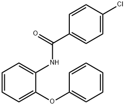 4-chloro-N-(2-phenoxyphenyl)benzamide Struktur