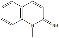 1-methylquinolin-2(1H)-imine Struktur