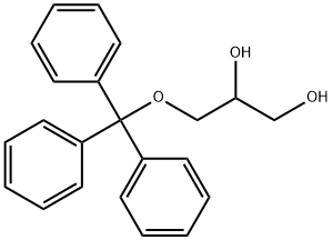 RAC-1-O-TRITYLGLYCEROL Struktur