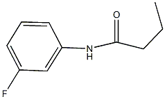 N-(3-fluorophenyl)butanamide Struktur