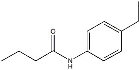 N-(4-ethylphenyl)butanamide Struktur