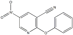 5-nitro-2-phenoxynicotinonitrile Struktur