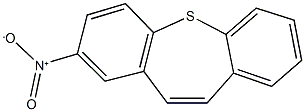 2-nitrodibenzo[b,f]thiepine Struktur