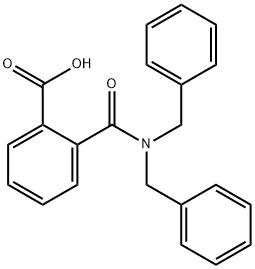 2-[(dibenzylamino)carbonyl]benzoic acid Struktur