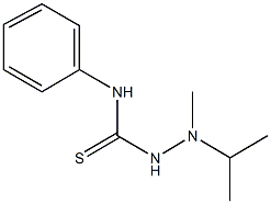 2-isopropyl-2-methyl-N-phenylhydrazinecarbothioamide Struktur