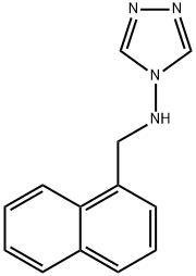 N-(1-naphthylmethyl)-N-(4H-1,2,4-triazol-4-yl)amine Struktur