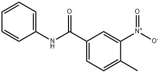 3-nitro-4-methyl-N-phenylbenzamide Struktur