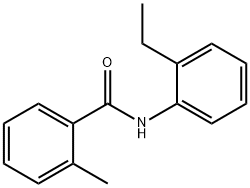 N-(2-ethylphenyl)-2-methylbenzamide Struktur