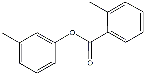 3-methylphenyl 2-methylbenzoate Struktur