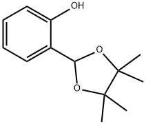 2-(4,4,5,5-tetramethyl-1,3-dioxolan-2-yl)phenol Struktur