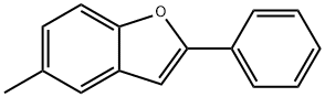 5-methyl-2-phenyl-1-benzofuran Struktur