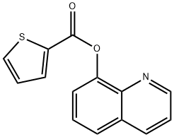 8-quinolinyl 2-thiophenecarboxylate Struktur