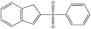 2-(phenylsulfonyl)-1H-indene Struktur