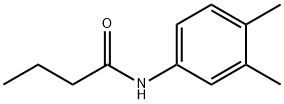 N-(3,4-dimethylphenyl)butanamide Struktur