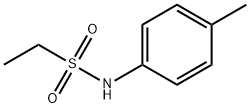 N-(4-methylphenyl)ethanesulfonamide Struktur