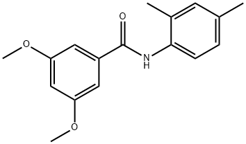 N-(2,4-dimethylphenyl)-3,5-dimethoxybenzamide Struktur