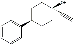 1-ethynyl-4-phenylcyclohexanol Struktur