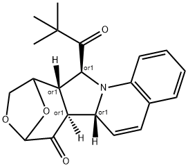 3-(2,2-dimethylpropanoyl)-17,19-dioxa-4-azapentacyclo[14.2.1.0~2,14~.0~4,13~.0~5,10~]nonadeca-5,7,9,11-tetraen-15-one Struktur