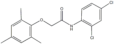 N-(2,4-dichlorophenyl)-2-(mesityloxy)acetamide Struktur