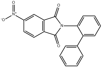 2-[1,1'-biphenyl]-2-yl-5-nitro-1H-isoindole-1,3(2H)-dione Struktur