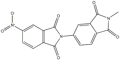 2'-methyl-5-nitro-2,5'-bis[1H-isoindole-1,3(2H)-dione] Struktur