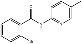 2-bromo-N-(5-methyl-2-pyridinyl)benzamide Struktur