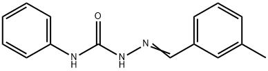 3-methylbenzaldehyde N-phenylsemicarbazone Struktur