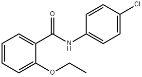 N-(4-chlorophenyl)-2-ethoxybenzamide Struktur