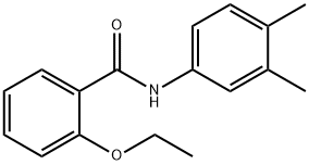 N-(3,4-dimethylphenyl)-2-ethoxybenzamide Struktur