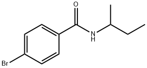 4-bromo-N-(sec-butyl)benzamide Struktur