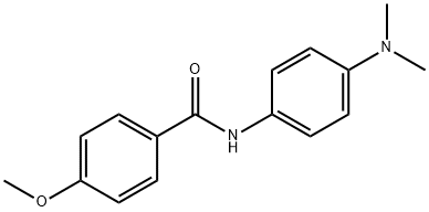 N-[4-(dimethylamino)phenyl]-4-methoxybenzamide Struktur