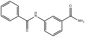 3-(benzoylamino)benzamide Struktur