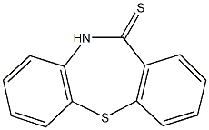 dibenzo[b,f][1,4]thiazepine-11(10H)-thione Struktur