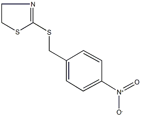 2-({4-nitrobenzyl}sulfanyl)-4,5-dihydro-1,3-thiazole Struktur