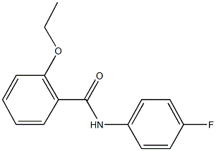 2-ethoxy-N-(4-fluorophenyl)benzamide Struktur