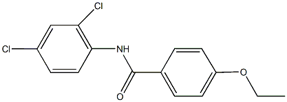 N-(2,4-dichlorophenyl)-4-ethoxybenzamide Struktur