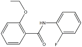 2-ethoxy-N-(2-fluorophenyl)benzamide Struktur