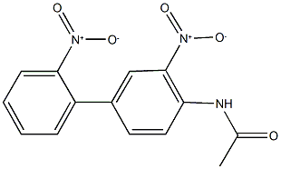 N-{2',3-bisnitro[1,1'-biphenyl]-4-yl}acetamide Struktur