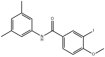 N-(3,5-dimethylphenyl)-3-iodo-4-methoxybenzamide Struktur