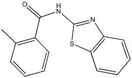 N-(1,3-benzothiazol-2-yl)-2-methylbenzamide Struktur