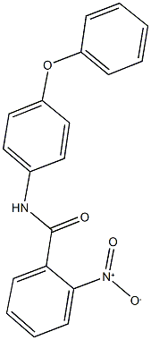 2-nitro-N-(4-phenoxyphenyl)benzamide Struktur