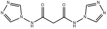 N~1~,N~3~-di(4H-1,2,4-triazol-4-yl)malonamide Struktur