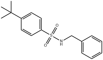 N-benzyl-4-tert-butylbenzenesulfonamide Struktur