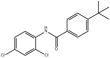 4-tert-butyl-N-(2,4-dichlorophenyl)benzamide Struktur