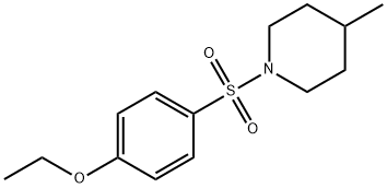 1-[(4-ethoxyphenyl)sulfonyl]-4-methylpiperidine Struktur