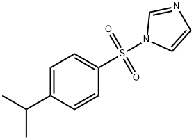 1-[(4-isopropylphenyl)sulfonyl]-1H-imidazole Struktur