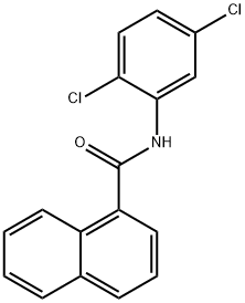 N-(2,5-dichlorophenyl)-1-naphthamide Struktur