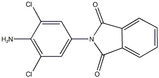 2-(4-amino-3,5-dichlorophenyl)-1H-isoindole-1,3(2H)-dione Struktur