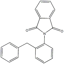 2-(2-benzylphenyl)-1H-isoindole-1,3(2H)-dione Struktur